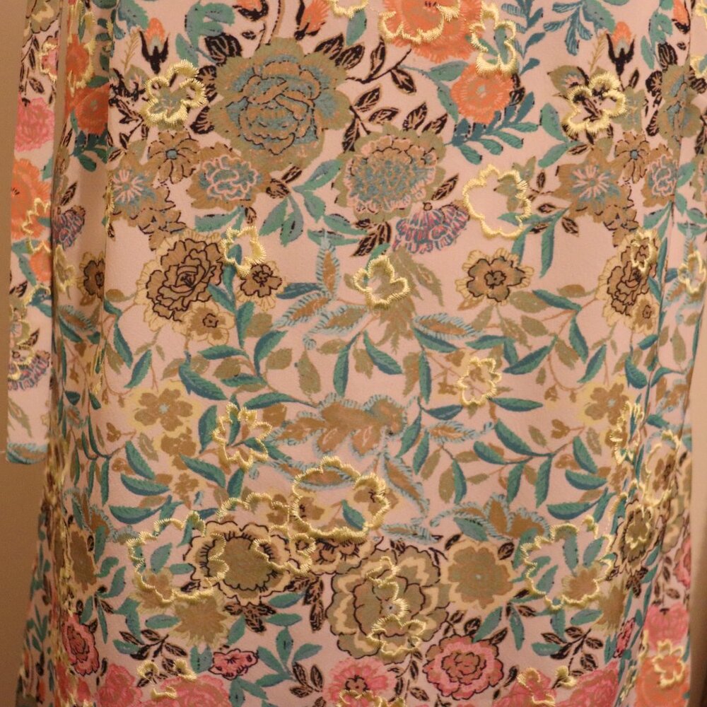 NWT Rachel Roy Embroidered Summer Dress - Picture 7 of 9